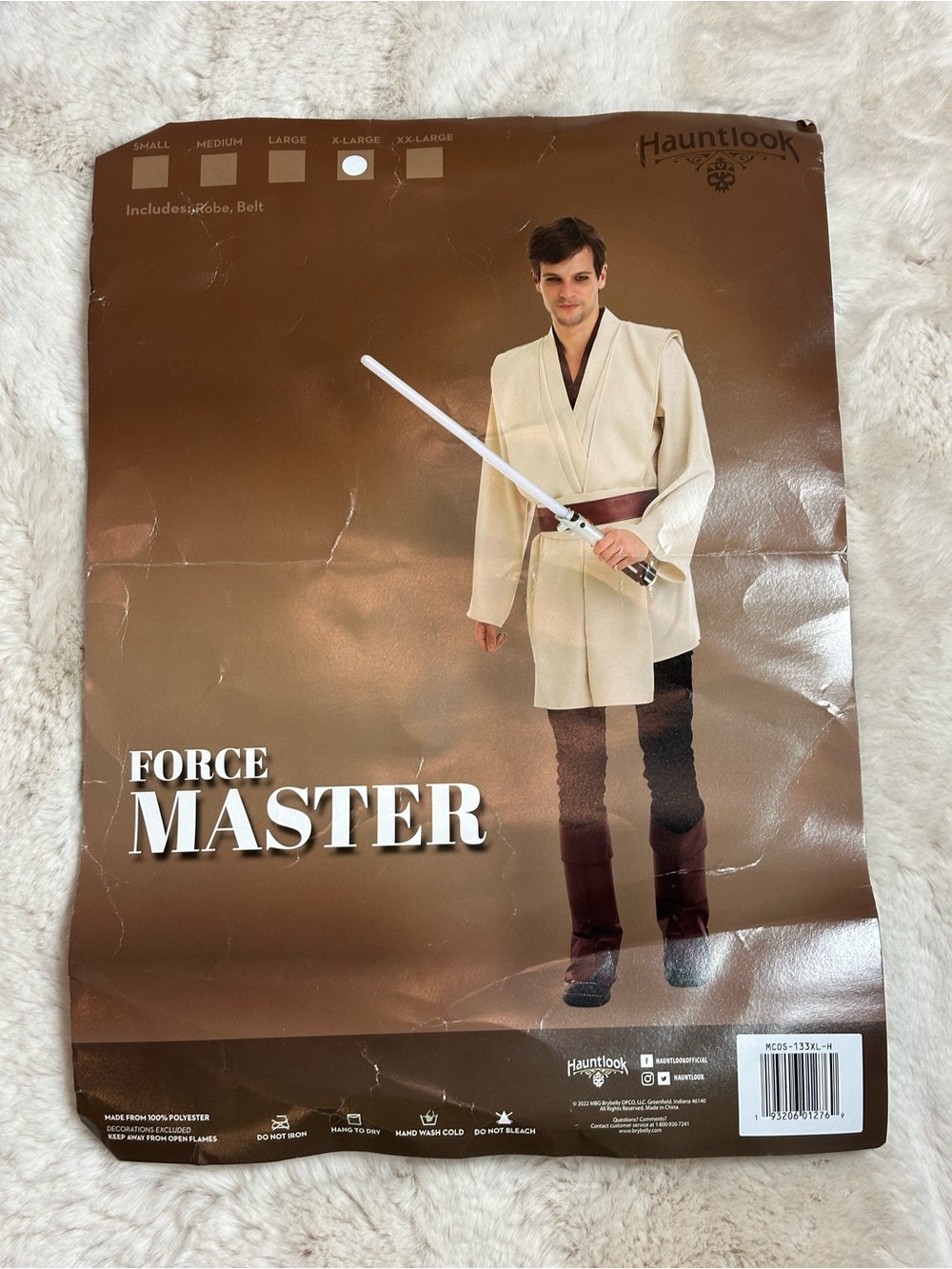 Hauntlook Force Master Adult Costume.. XL